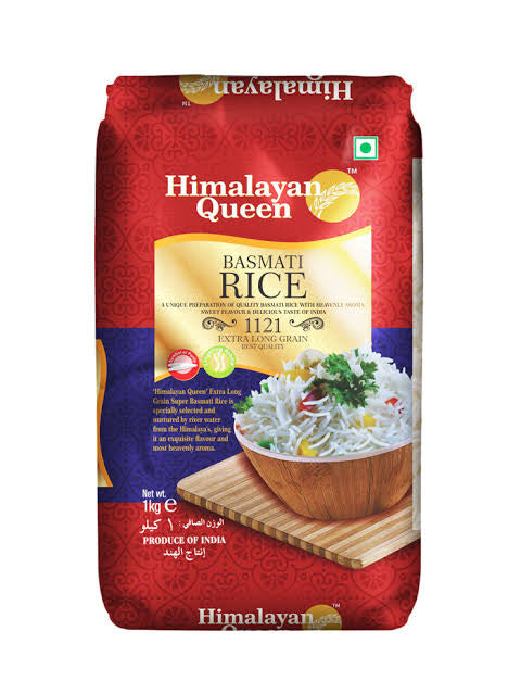 HIMALAYAN QUEEN BASMATI 1KG