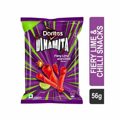 DORITOS DYNAMITE FIERY LIME & CHILLI