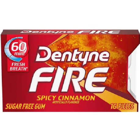 DENTYNE FIRE SPLIT CINNAMON