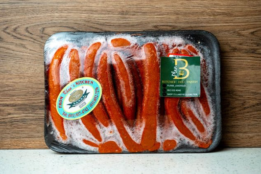 GREEN CHILLI LAMB SAUSAGES ( 1 Tray )