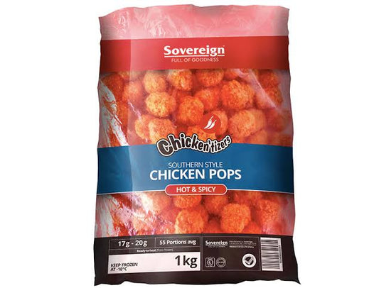 CRISPY POPS HOT AND SPICY 1KG