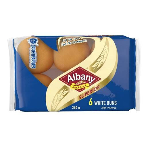 ALBANY WHITE BUNS 360G