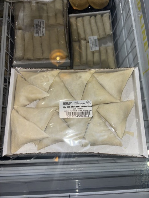 CHICKEN SAMOOSA 12X25G