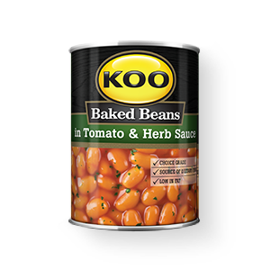 KOO BAKED BEANS HERB SAUCE