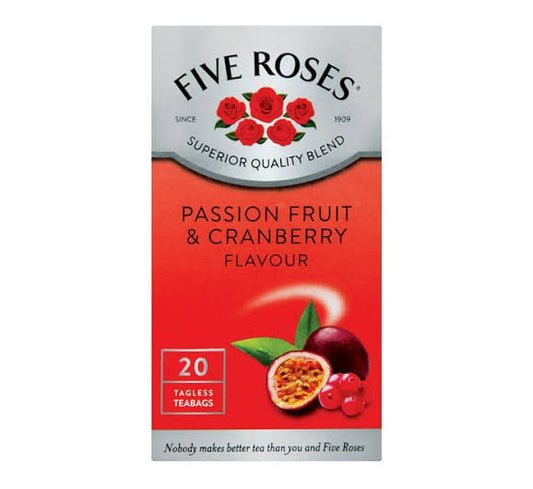 FIVE ROSES PASSION FRUIT & CRANEBERRY