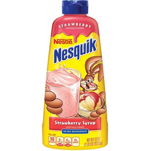 NESQUIK STRAWBERRY SYRUP